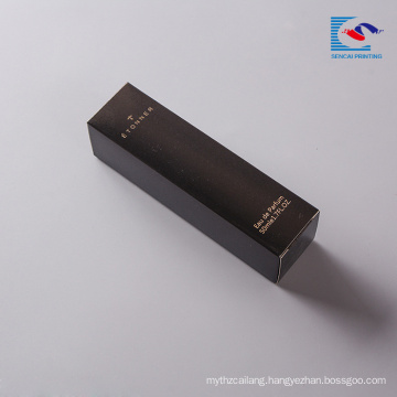 Luxury custom paper perfume cardboard empty folding packaging box